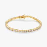 S925 Silver Moissanite Tennis Bracelet