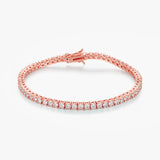 S925 Silver Moissanite Tennis Bracelet