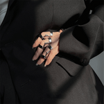 Iron Embrace Knuckle Ring