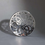 Stainless Steel Papercut Blossom Ear Gauge Tunnels 2Pcs
