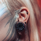Human Centipede Tungsten Steel Ear Gauge Tunnel(2Pcs)