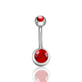 Czech Crystal Brow Barbell 1pc
