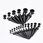 Multicolor Spike Ear Stretching Kit 36Pcs