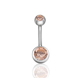Czech Crystal Brow Barbell 1pc