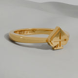 Ace of Spades Narrow Ring