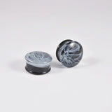 Abyssal Bloom | Bouchons d'oreilles en verre Liuli faits main
