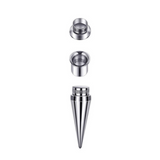 Titanium Spike Flared Ear Stretching Kit 
