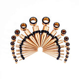 Multicolor Spike Ear Stretching Kit 36Pcs