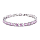 Full Zircon Tennis Bracelet