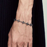 Vintage Cross Stainless Steel Bracelet for Men