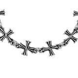 Vintage Cross Stainless Steel Bracelet for Men