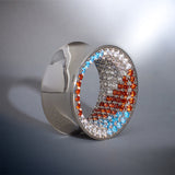 Free Will Zircon S925 Silver Tunnel (2Pcs)