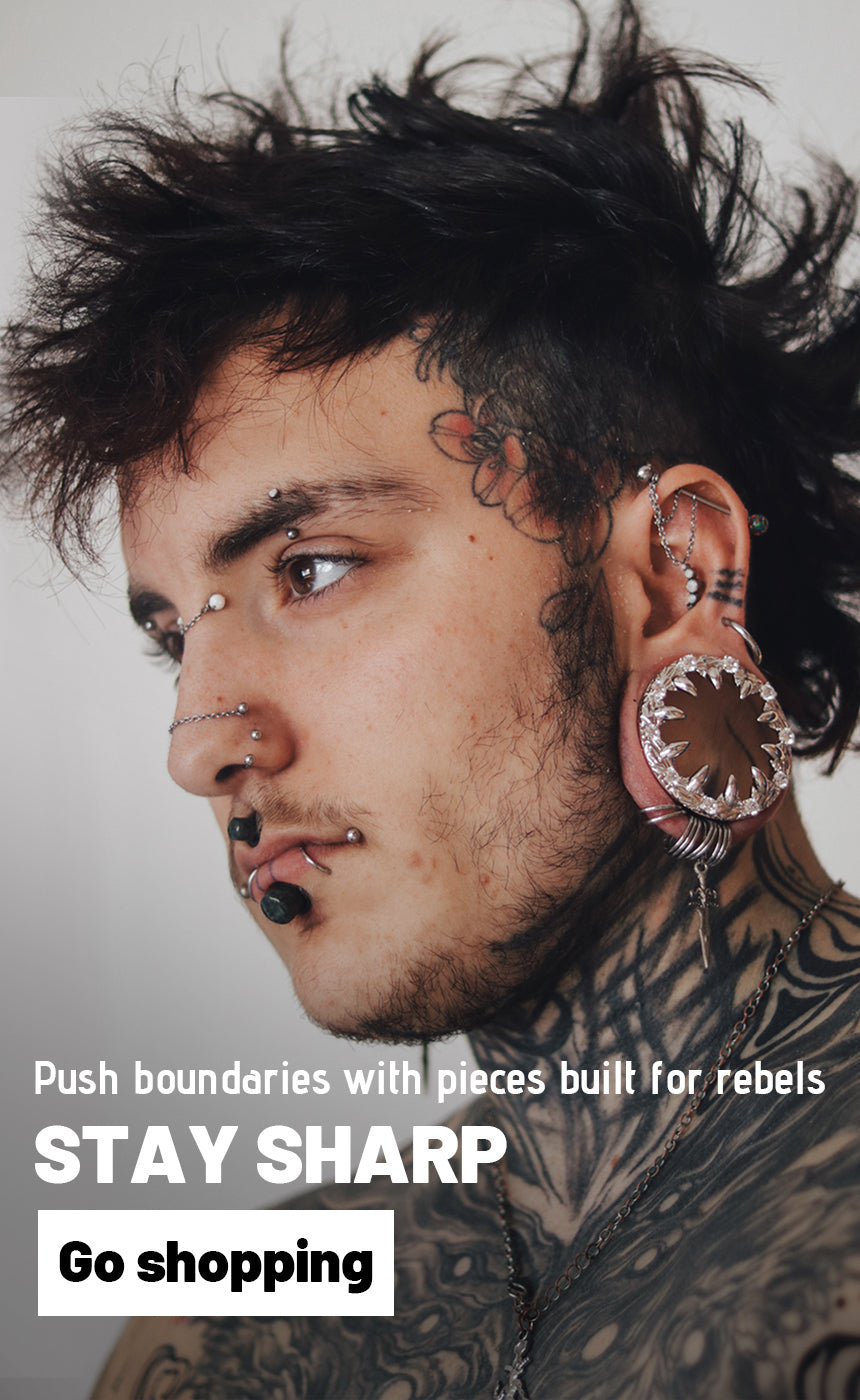 ear tunnel body jewelry akakbodyjewelry 