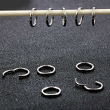 5pcs Ring stack Hinged Hoops Ear Weight (Only for Bundle Set)