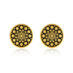 Stellar Blossom Steel Ear Piercing Plugs