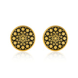 Stellar Blossom Steel Ear Piercing Plugs