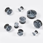Abyssal Bloom | Handcrafted Liuli Glass Ear Plugs