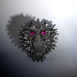 Wolframstahl Zirkon Alien Reborn Ohr Tunnel (2 Stück)