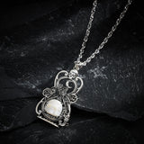 Destiny Rose Skull Necklace