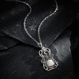 Destiny Rose Skull Necklace