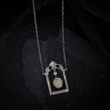 Ghostly Grace S925 Silver Necklace
