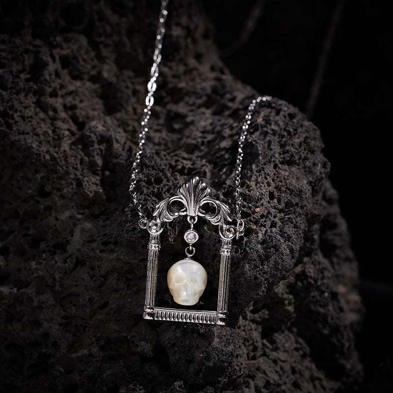 Ghostly Grace S925 Silver Necklace