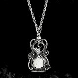 Destiny Rose Skull Necklace
