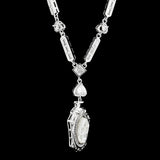 Ethereal Spirit Pearl Skull Necklace