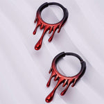 Gradient Lava Hoop Ring Nose Piercing