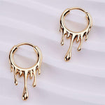 Gradient Lava Hoop Ring Nose Piercing