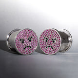 14K Fury Elf Zircon Ear Plug（2pcs）