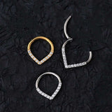 Heart Symbol Nose Piercing