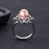 Skull Blossom S925 Silver Ring