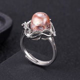 Skull Blossom S925 Silver Ring