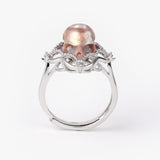 Skull Blossom S925 Silver Ring
