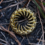 8K Gold King of the Desert l Ohr-Tunnel (2 Stück)