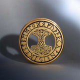 Stainless Steel Mjölnir Ear Plugs Piercing Ear Gauge Tunnels 2Pcs
