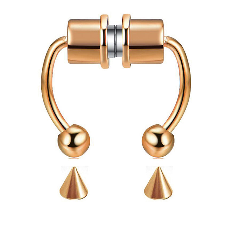 Non-Piercing Magnetic Nose Piercing