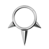 Piercing de nez éblouissant à double rangée