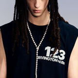 Pearl Torque Chain Necklace