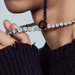 Prism Luxe Gradient Zirconia Chain Necklace