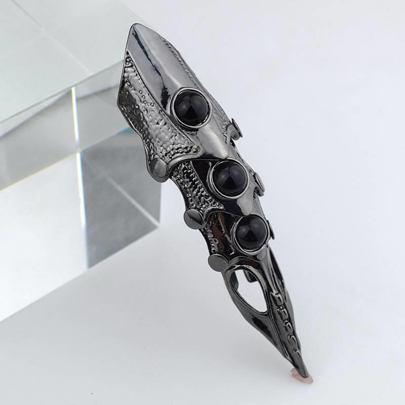 Revenant Skull Knuckle Ring