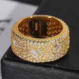 S925 Radiant Matrix Ring