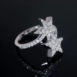S925 Stellar Trail Ring