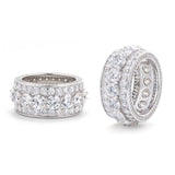 S925 Moissanite Band Ring