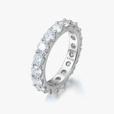 S925 Moissanite Clawset Ring