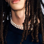 Pearl Torque Chain Necklace