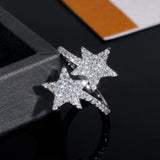 S925 Stellar Trail Ring