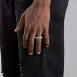 S925 Silver Moissanite Icebound Ring