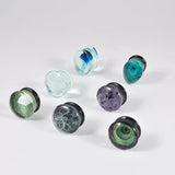 Abyssal Bloom | Bouchons d'oreilles en verre Liuli faits main